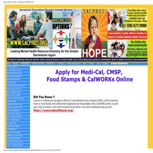 Http  _www.sacpros.org_pages_medi_calccmsp_foodstampscalworksonline.aspx