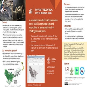 A simulation model for African swine fever (ASF) in domestic pigs and evaluat...