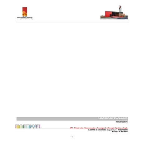 Huambo caderno de encargos