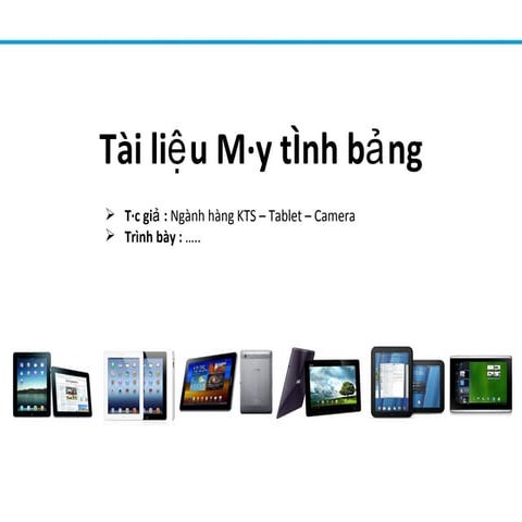 Slide training tablet