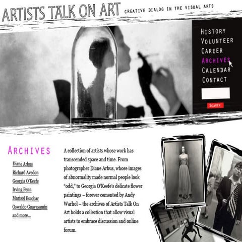 Artists Talk On Art Archives Page | PDF