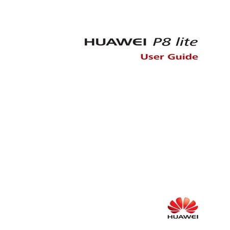 HUAWEI P8 Lite Manual / User Guide