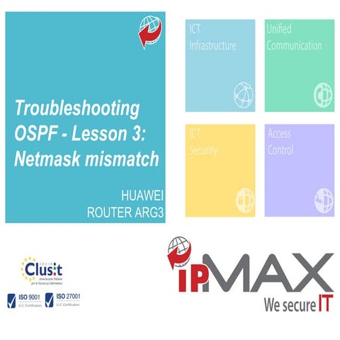 Huawei ARG3 Router How To - Troubleshooting OSPF: Netmask mismatch