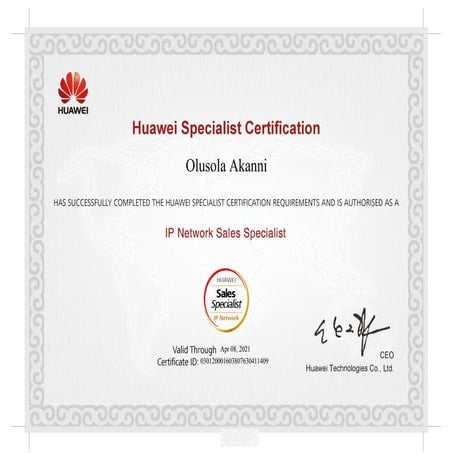 Huawei ip network | PDF