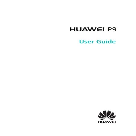 Huawei P9 Manual / User Guide
