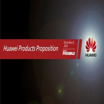 mHealth Israel_Huawei Products Proposition_December 2015