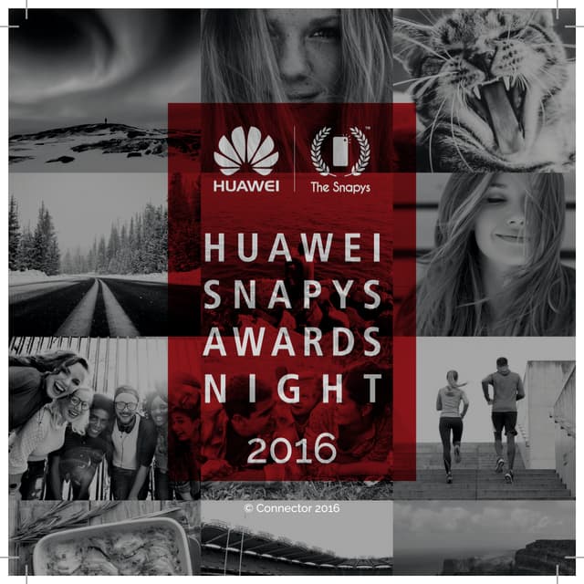 Huawei Snapys Awards Night Booklet 2016