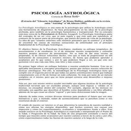 Huber bruno   psicologia astrologica