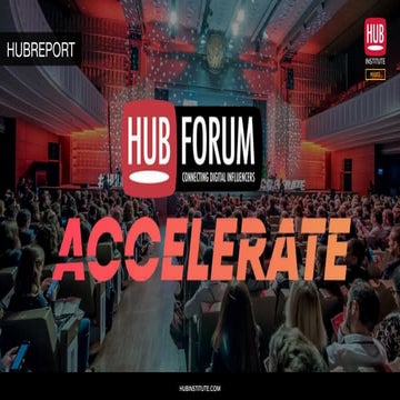 HUB Report - HUBFORUM Paris 2017