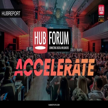 HUBREPORT - HUBFORUM Paris 2017