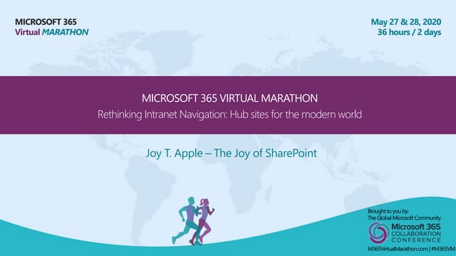 Rethinking Navigation; Hub sites for the modern world