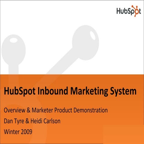 HubSpot Group Demo Slides