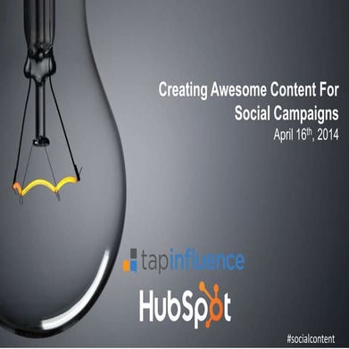 Awesome Content For Your Social Campaigns