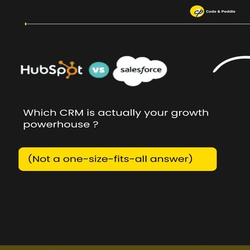 HubSpot CRM vs Salesforce: Which CRM is Right for Your Business? | PDF
