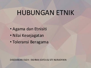 'hubungan etnik' on SlideShare
