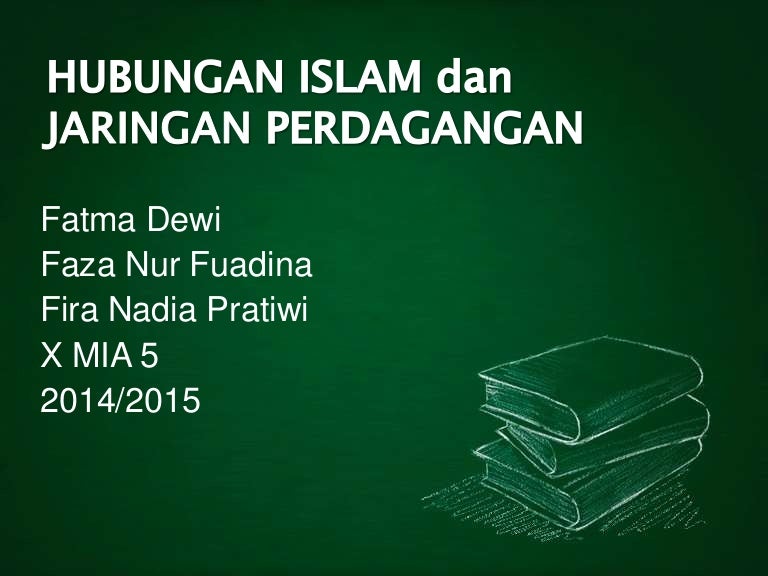 Islam Dan Jaringan Perdagangan