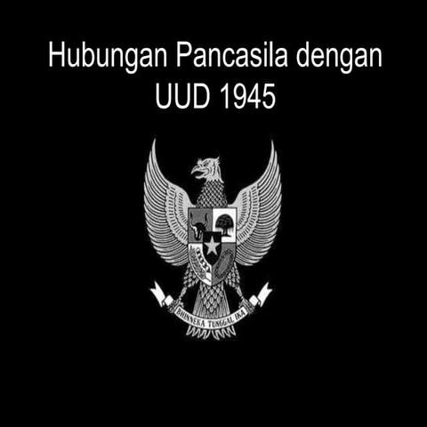 Hubungan Pancasila dengan UUD 1945