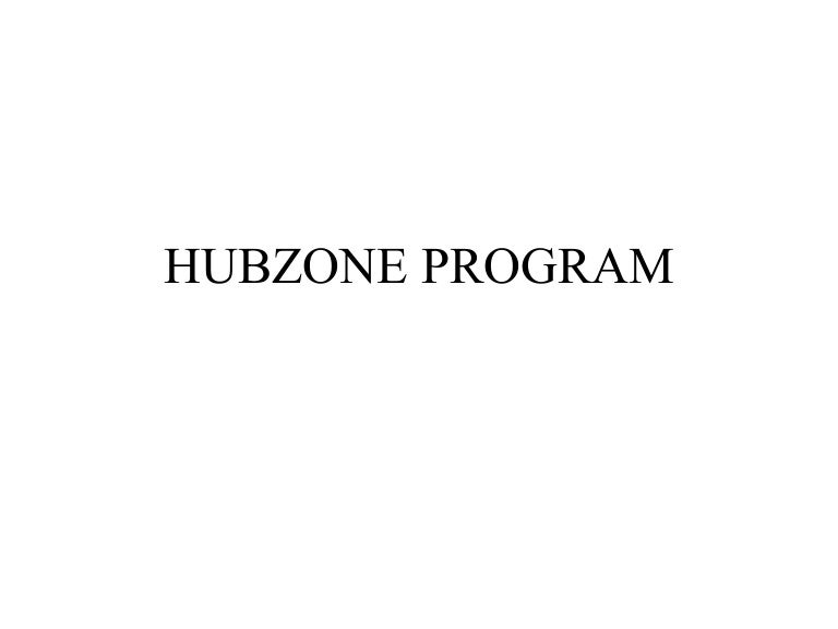 Hubzone1 explained.