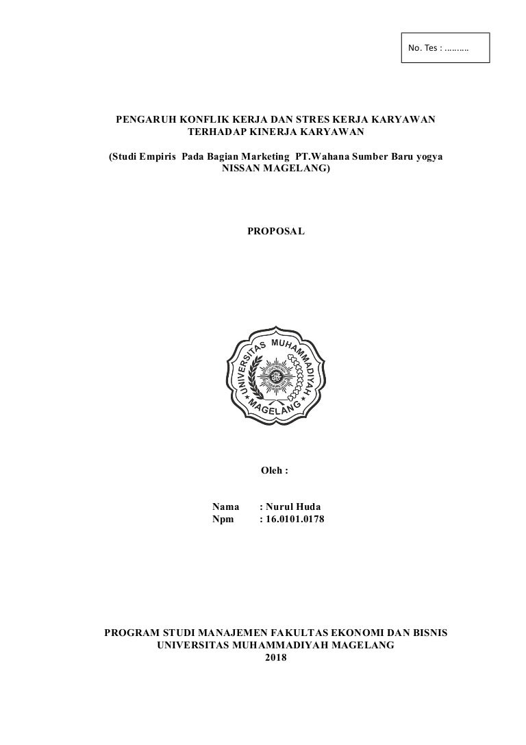 Doc Contoh Proposal Skripsi Manajemen Sumber Daya Manusia Ebaycool Cool Academia Edu