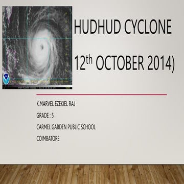 HUDHUD CYCLONE.pptx