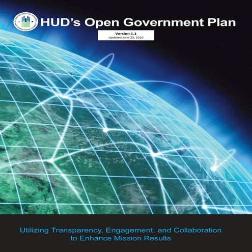 HUD Open Gov Plan