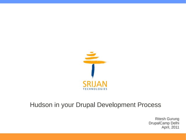 Jenkins in Drupal development process
