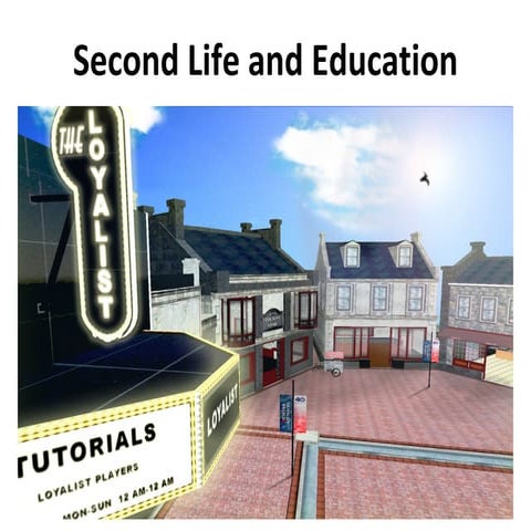 Virtual Worlds - Presentation to Ontario University Technologists