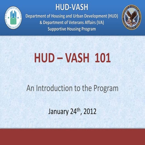 HUD-VASH 101