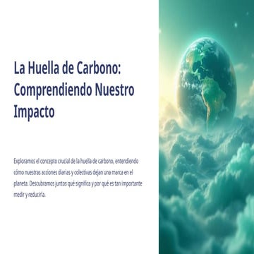 Presentación Huella de Carbono | PDF