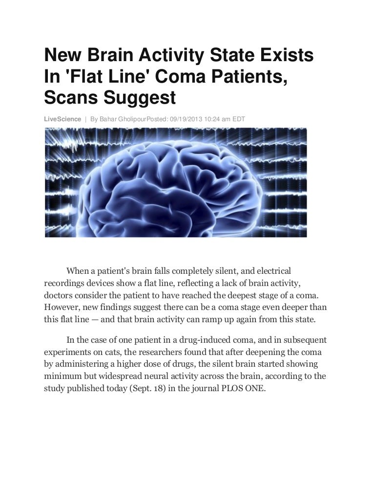 No Brain Activity Coma – Coma: What It Is, Causes, Diagnosis, Symptoms ...