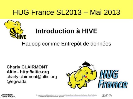 Une introduction à Hive