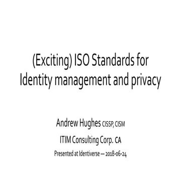 Hughes iso-standards-identiverse-2018-06-24 v3