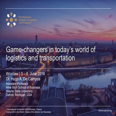 Game-Changers in Today's World of Logistics and Transportation
