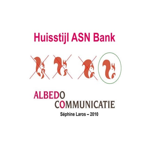 Huisstijlontwikkeling voor ASN Bank | PPT