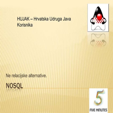 HUJAK NoSQL - mihovil rister 