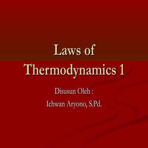 Hukum termodinamika-english