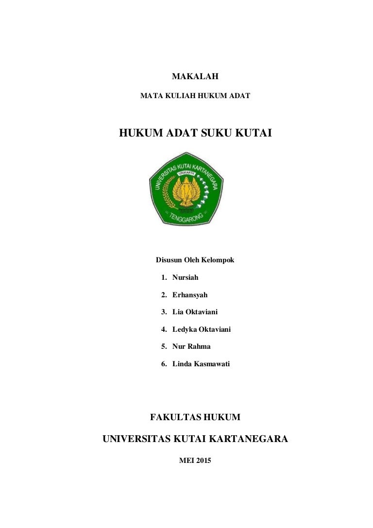 Hukum Adat Kutai