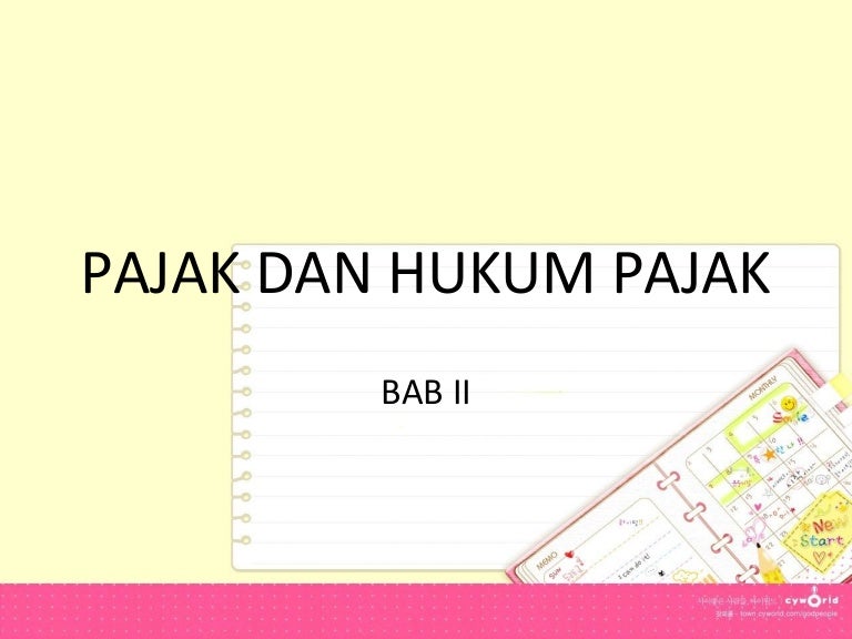 Hukum Pajak