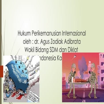 Hukum humaniter | PPTX