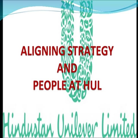 HUL company ppt