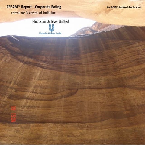 Hindustan Unilever Ltd. CREAM™ Report – Corporate Rating