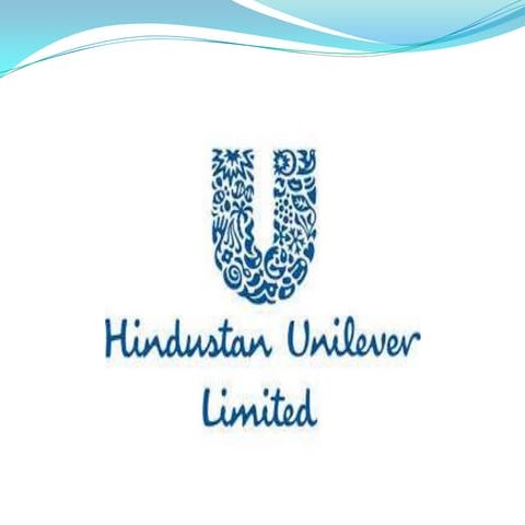 HINDUSTAN UNILEVER LIMITED PPT 