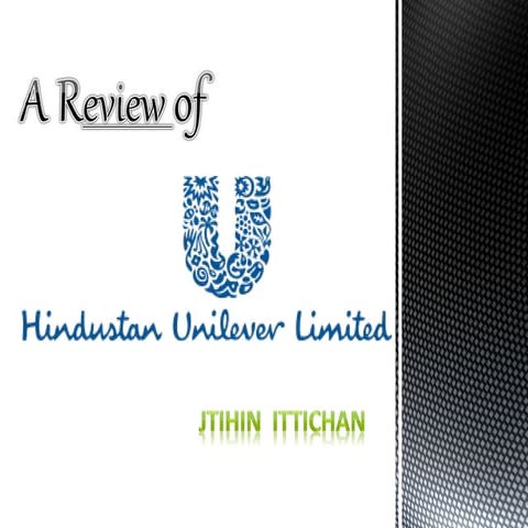 HINDUSTAN UNI LIVER LTD. NEW LOGO MEANING (U)