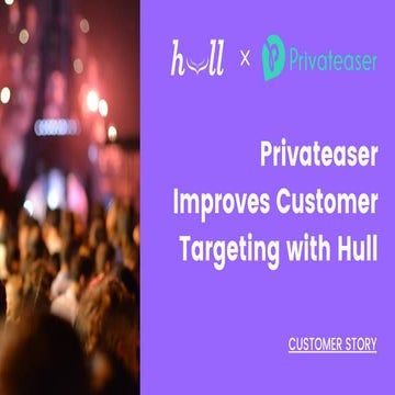 Privateaser Improves Customer Targeting with Hull's Customer Data Platform