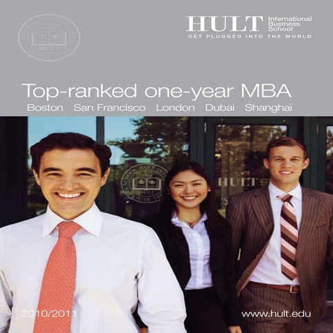 Hult MBA Brochure 2010