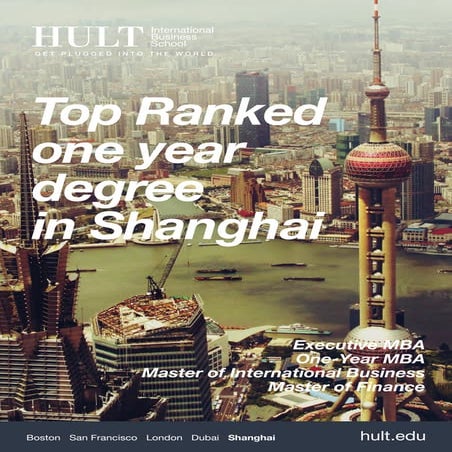 Hult Shanghai Flyer 2012