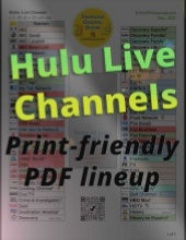 Hulu Live Channels List 2022 Hulu  Channels Printable Hulu Channel Hulu Live Channels List 2022 Hulu  Channels Printable Hulu Channel