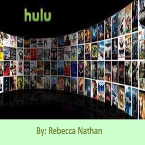 Hulu research presentation
