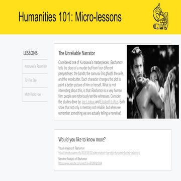 Hum 101 microlesson mod 2