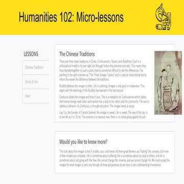 Hum 102 microlesson mod 2